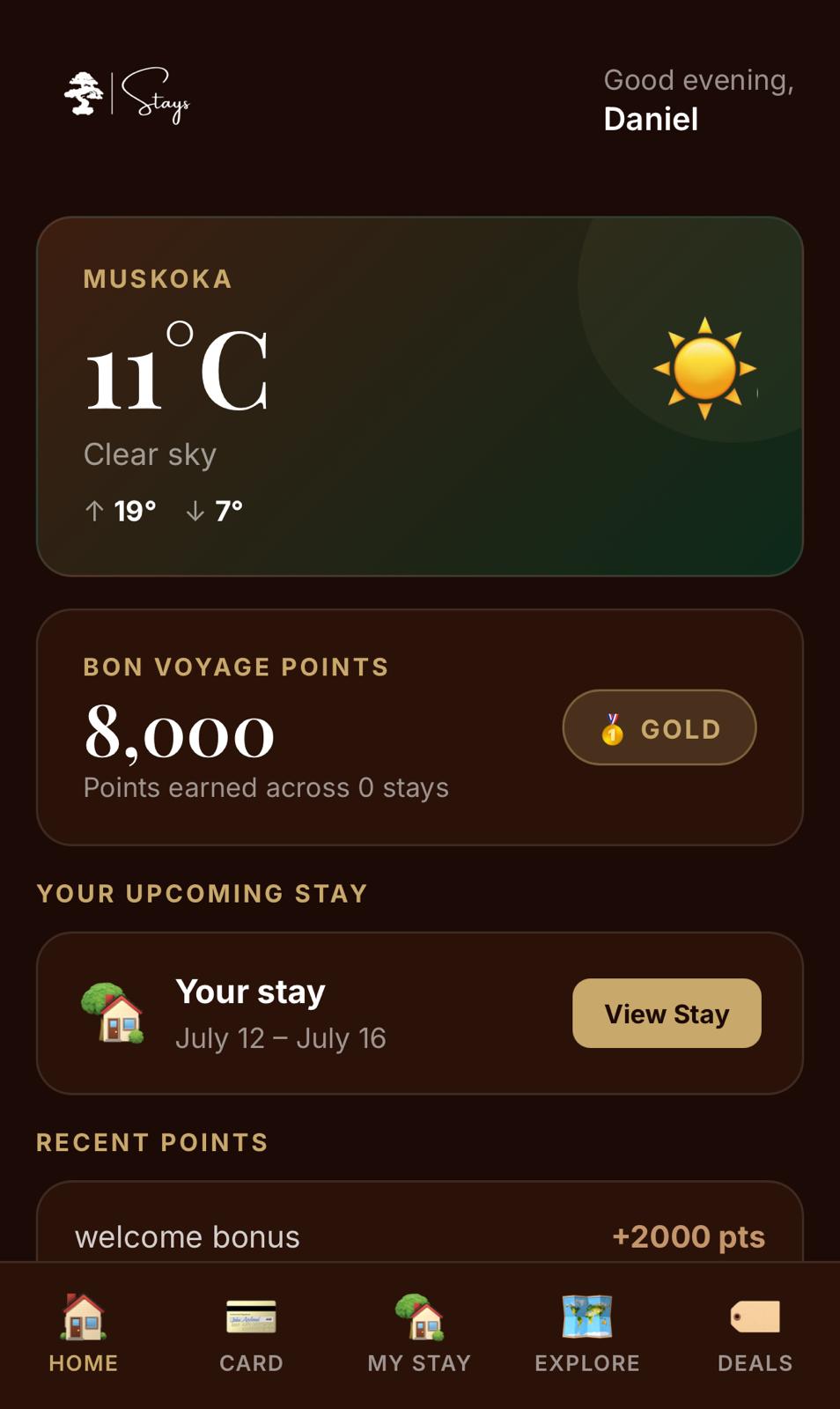 Bonsai guest experience app